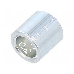 Manşon distanţier cilindric din oţel zincat 5mm, diametru exterior 5mm | Electronic-mag.ro | Componente Electronice