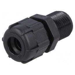 Garnitură de etanşare PG9 IP68 din poliamidă cu filet alungit | Electronic-mag.ro | Componente Electronice