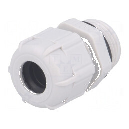 Garnitură de etanșare PG11 IP68 din poliamidă gri UL94V-2 pentru protecție la apă și praf | Electronic-mag.ro | Componente Electronice