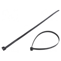 Colier de strângere poliamidă 480mm, 12,4mm, 1200N, negru | Electronic-mag.ro | Componente Electronice