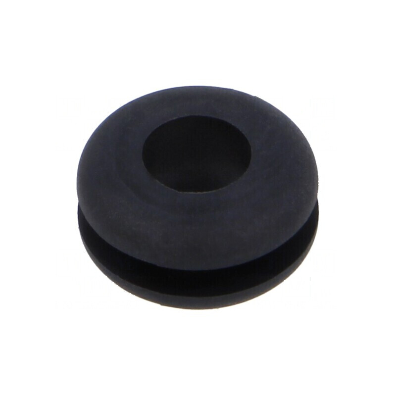 Manşon negru Øorif.mont: 9,5mm Øorif: 6,4mm rezistent la temperaturi -40÷135°C UL94HB | Electronic-mag.ro | Componente Electronice Manşon negru Øorif.mont: 9,5mm Øorif: 6,4mm rezistent la temperaturi -40÷135°C UL94HB | Electronic-mag.ro | Componente Electronice