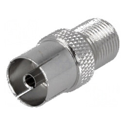 Adaptor F coaxial 9,5mm pentru priză - compatibilitate optimă | Electronic-mag.ro | Componente Electronice