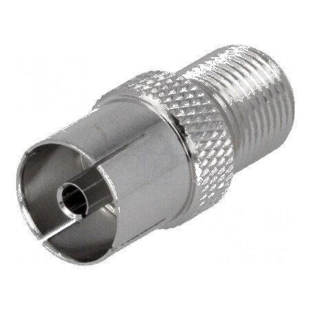 Adaptor F coaxial 9,5mm pentru priză - compatibilitate optimă | Electronic-mag.ro | Componente Electronice