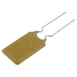 Siguranţă polimerică PTC 2,5A Ø0,51x7,6mm pentru protecţie electrică | Electronic-mag.ro | Componente Electronice