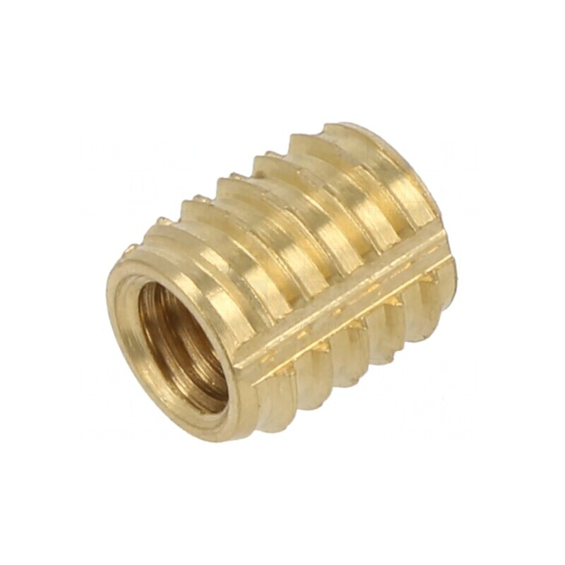 Adaos filetat din alamă M5 cu lungime de 8,4mm și caracteristici din duroplast | Electronic-mag.ro | Componente Electronice Adaos filetat din alamă M5 cu lungime de 8,4mm și caracteristici din duroplast | Electronic-mag.ro | Componente Electronice