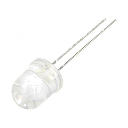 LED 8mm alb rece 4000÷5000mcd 15° convex pentru iluminat decorativ | Electronic-mag.ro | Componente Electronice