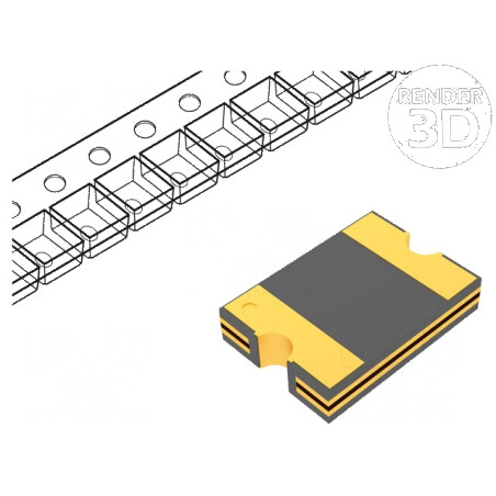 Siguranţă polimerică PTC 1,1A Imax 100A pentru PCB SMT MF-SM 1812 | Electronic-mag.ro | Componente Electronice