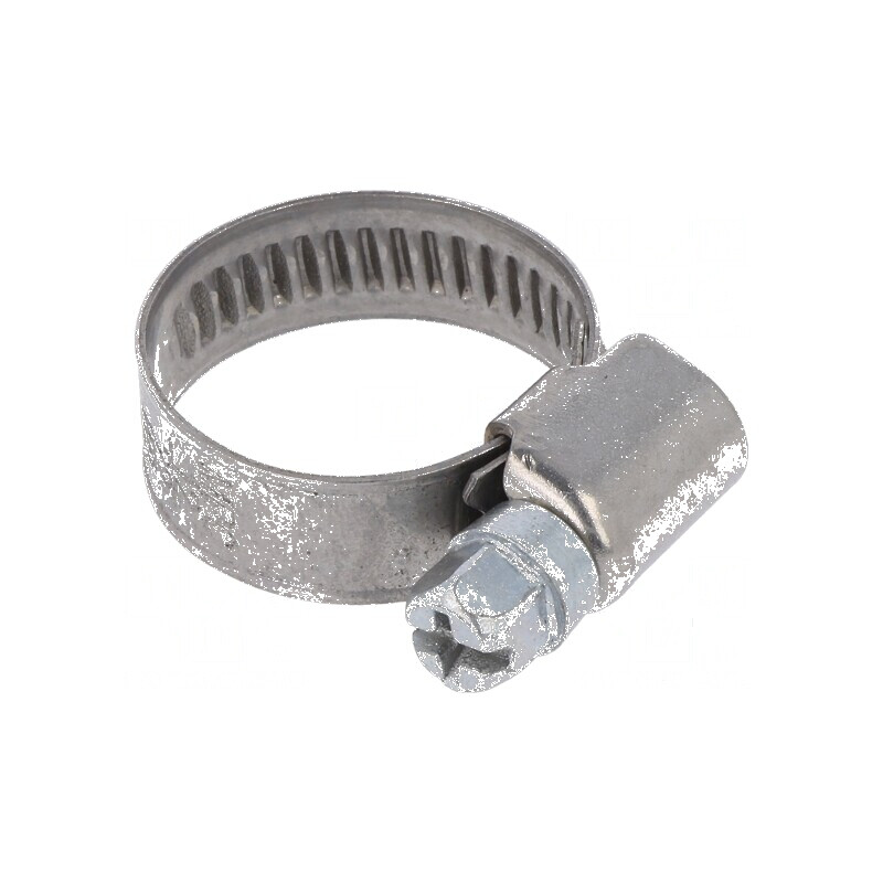 Colier cu şurub de strângere W: 9mm pentru crimpare 12÷22mm D W2 | Electronic-mag.ro | Componente Electronice Colier cu şurub de strângere W: 9mm pentru crimpare 12÷22mm D W2 | Electronic-mag.ro | Componente Electronice