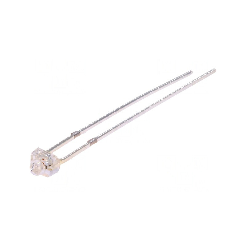 LED portocalie 1,8mm 4200mcd 30° convex 12VDC | Electronic-mag.ro | Componente Electronice