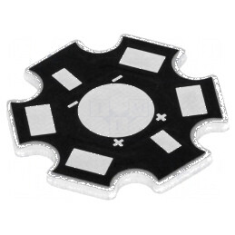 Placă STAR pentru diode LED de putere - Suport pentru iluminat eficient | Electronic-mag.ro | Componente Electronice