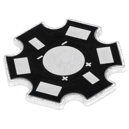 Placă STAR pentru diode LED de putere - Suport pentru iluminat eficient | Electronic-mag.ro | Componente Electronice