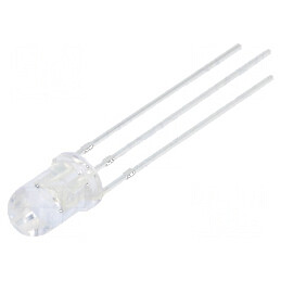 LED 5mm roșie/verde 30° convex cu număr termic 3 | Electronic-mag.ro | Componente Electronice