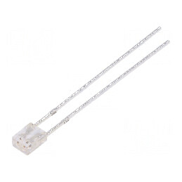 LED dreptunghiular bicolor roșu/galben 2x3x4mm bipolar | Electronic-mag.ro | Componente Electronice