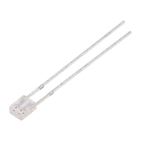 LED dreptunghiular bicolor roșu/galben 2x3x4mm bipolar | Electronic-mag.ro | Componente Electronice