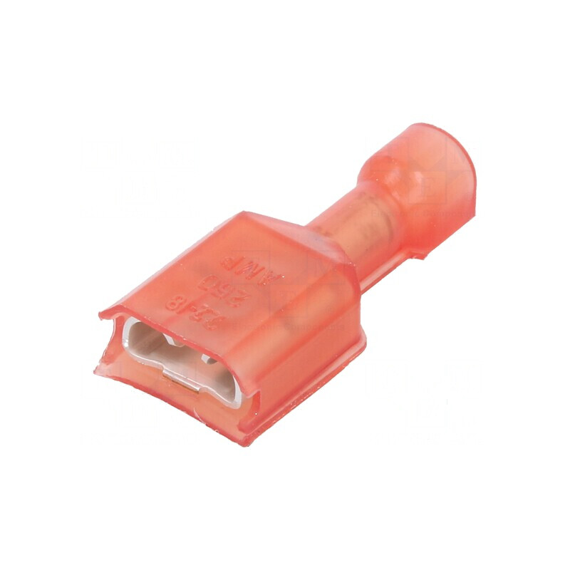 Terminal plat 6,3mm mamă crimpat pe cablu 0,32-0,82mm2 800um | Electronic-mag.ro | Componente Electronice