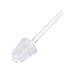 LED UV 8° 20mA 114mW 380-390nm 3/3,4/3,8VDC THT pentru iluminare și curățare profesională | Electronic-mag.ro | Componente Electronice