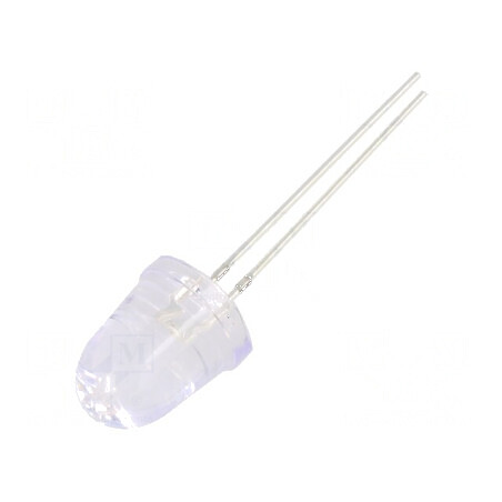 LED UV 8° 20mA 114mW 380-390nm 3/3,4/3,8VDC THT pentru iluminare și curățare profesională | Electronic-mag.ro | Componente Electronice