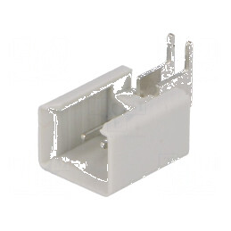 Conector IDC soclu tată PIN 2 unghi 90° THT cositorit pentru montaje electronice | Electronic-mag.ro | Componente Electronice
