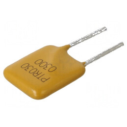 Siguranţă polimerică PTC 3A Imax 40A THT PTR030V - Pungă de protecţie electrica | Electronic-mag.ro | Componente Electronice