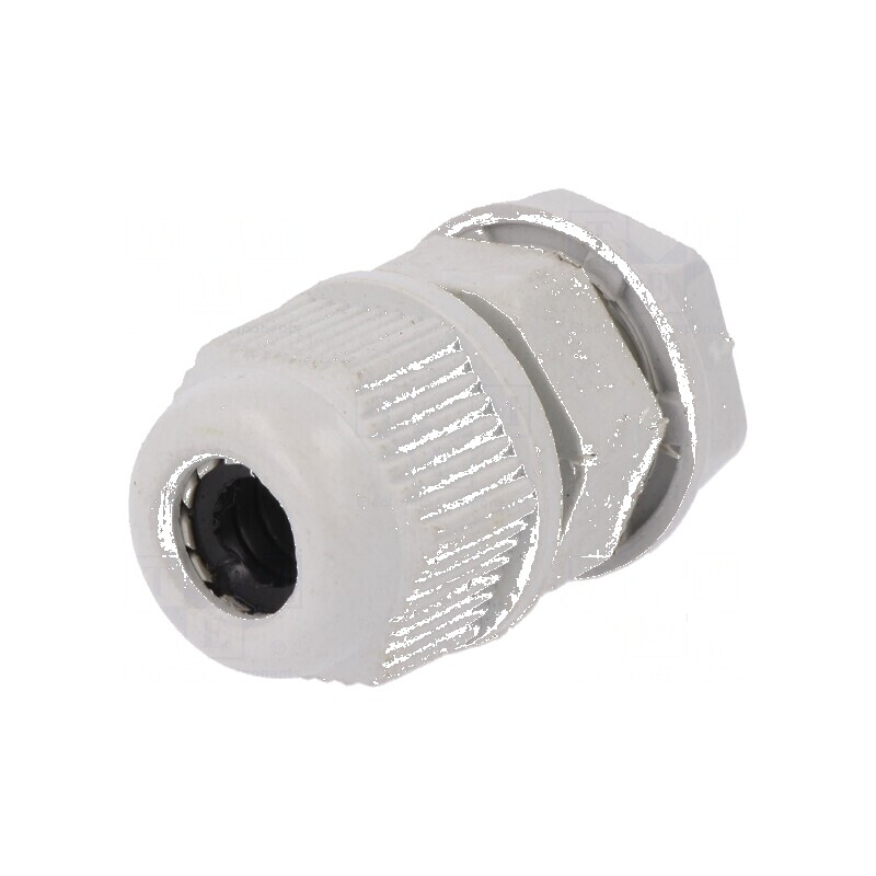 Garnitură de etanșare PG7 IP65 din poliamidă gri pentru protecție la apă și praf | Electronic-mag.ro | Componente Electronice Garnitură de etanșare PG7 IP65 din poliamidă gri pentru protecție la apă și praf | Electronic-mag.ro | Componente Electronice