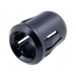 Montură plastic convex pentru LED 10mm - suport iluminare | Electronic-mag.ro | Componente Electronice