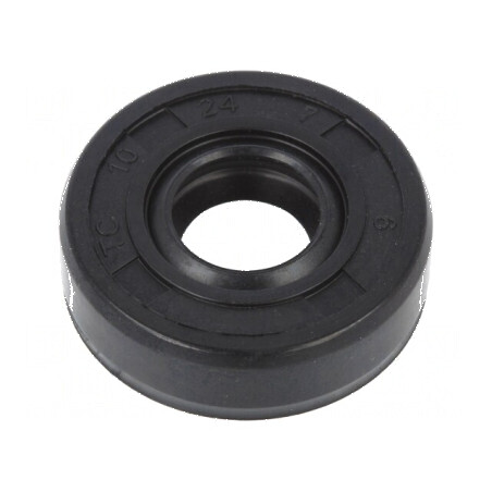 Garnitură simering cauciuc NBR 7mm -40÷100°C Øorif 24mm | Electronic-mag.ro | Componente Electronice