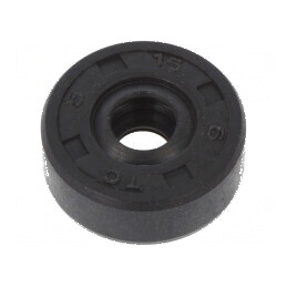 Garnitură simering cauciuc NBR 6mm -40÷100°C Diametru axial 5mm | Electronic-mag.ro | Componente Electronice