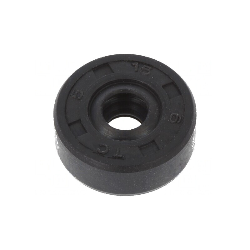Garnitură simering cauciuc NBR 6mm -40÷100°C Diametru axial 5mm | Electronic-mag.ro | Componente Electronice