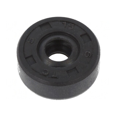 Garnitură simering cauciuc NBR 6mm -40÷100°C Diametru axial 5mm | Electronic-mag.ro | Componente Electronice