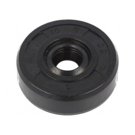 Garnitură simering cauciuc NBR 7mm pentru temperaturi -40÷100°C, diametru ax: 6mm | Electronic-mag.ro | Componente Electronice