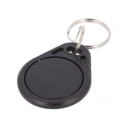 Breloc RFID plastic negru 13,56MHz ISO/IEC14443-3-A | Electronic-mag.ro | Componente Electronice