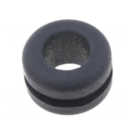 Manșon cauciuc negru Ø 11mm, Ø 8mm, rezistent la temperaturi -30÷90°C | Electronic-mag.ro | Componente Electronice