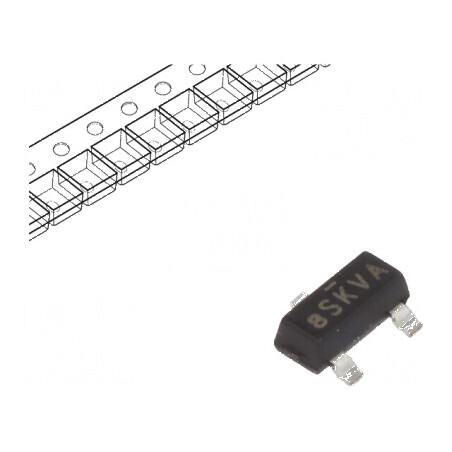 Tranzistor P-MOSFET unipolar -20V 1,8A 2W SOT23 pentru circuite electronice | Electronic-mag.ro | Componente Electronice