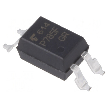 Optocuplor DIP4 THT cu 1 ieșire, tranzistori, izolație 5kV, Uce 80V | Electronic-mag.ro | Componente Electronice