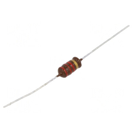 Inductor ferită THT 2200uH 120mA 9Ω Ø5,2x12mm ±5% pentru aplicații 800kHz | Electronic-mag.ro | Componente Electronice