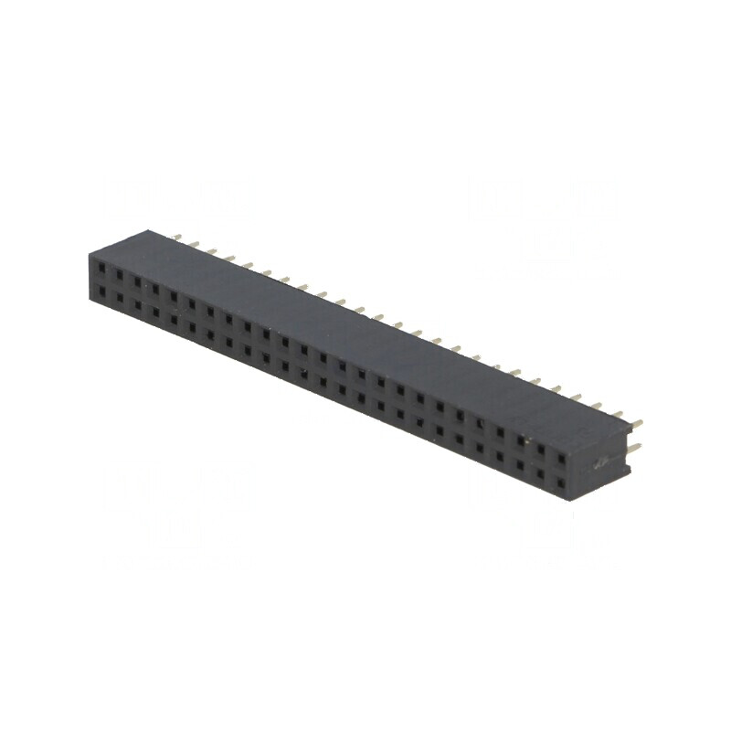Conector şiruri pini soclu mamă 50 PIN 2,54mm THT 2x25 pentru conexiuni electrice | Electronic-mag.ro | Componente Electronice Conector şiruri pini soclu mamă 50 PIN 2,54mm THT 2x25 pentru conexiuni electrice | Electronic-mag.ro | Componente Electronice