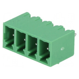Regletă de conexiuni deconectabilă 3,81mm cu 4 piste drept tată | Electronic-mag.ro | Componente Electronice