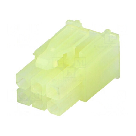 Conector cablu-cablu mufă mamă Mini Universal MATE-N-LOK pentru conexiuni electrice sigure | Electronic-mag.ro | Componente Electronice