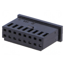 Conector cablu-placă AMPMODU MOD II 2,54mm cu 16 pini mamă | Electronic-mag.ro | Componente Electronice