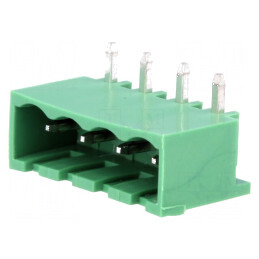 Regletă de conexiuni deconectabilă cu 5 pini și 4 piste, 5,08mm | Electronic-mag.ro | Componente Electronice