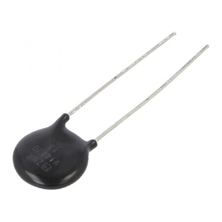 Varistor ceramic THT 30VAC 38VDC 47V 2kA pentru protecția circuitelor electrice | Electronic-mag.ro | Componente Electronice
