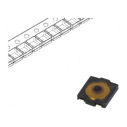 Microîntrerupător TACT SPST Poz: 2 0,02A/15VDC SMT - Comutator compact pentru aplicații electronice | Electronic-mag.ro | Componente Electronice