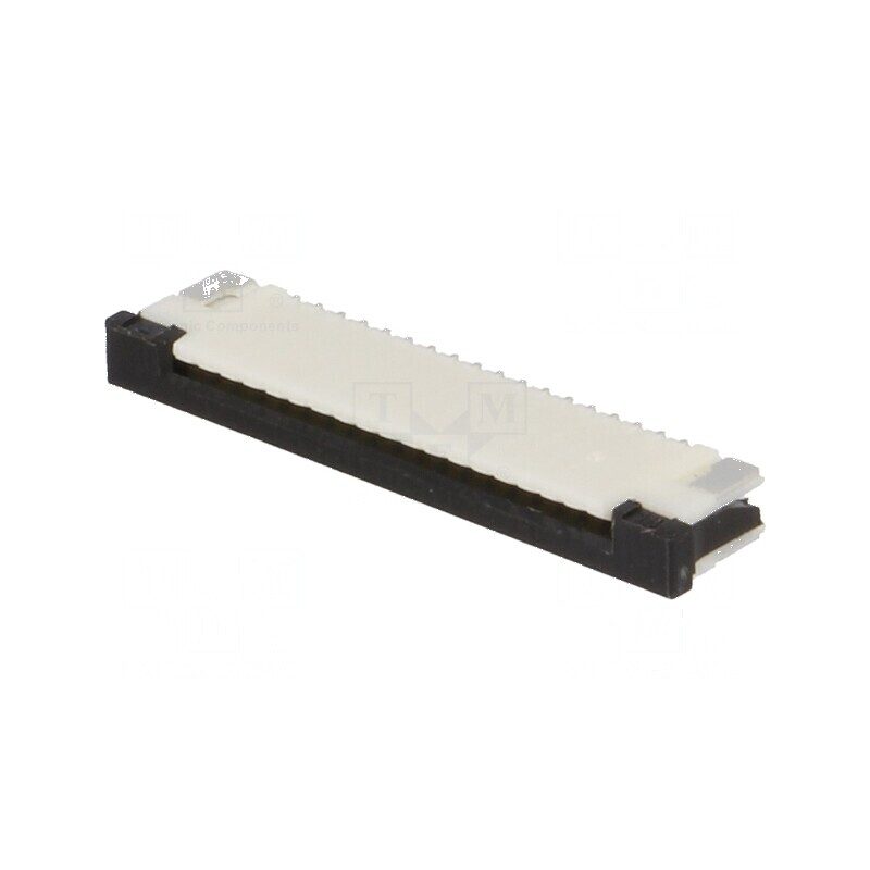 Conector FFC/FPC orizontal 18 pini ZIF pentru conexiuni superioare | Electronic-mag.ro | Componente Electronice Conector FFC/FPC orizontal 18 pini ZIF pentru conexiuni superioare | Electronic-mag.ro | Componente Electronice