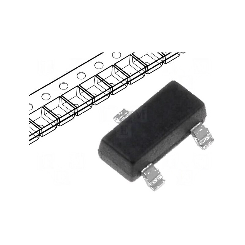 Tranzistor N-MOSFET unipolar 20V 3A 0,5W SuperSOT-3 pentru aplicații electronice | Electronic-mag.ro | Componente Electronice