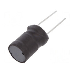Inductor vertical THT 180uH 2,4A ±10% Ø11,5x17,5mm | Electronic-mag.ro | Componente Electronice
