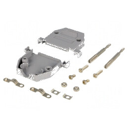 Carcasă pentru conectori D-Sub 25pin și D-Sub HD 44pin | Electronic-mag.ro | Componente Electronice
