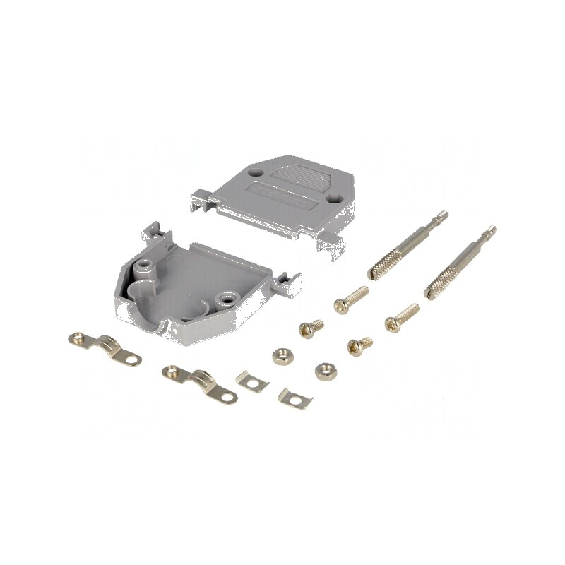 Carcasă pentru conectori D-Sub 25pin și D-Sub HD 44pin | Electronic-mag.ro | Componente Electronice