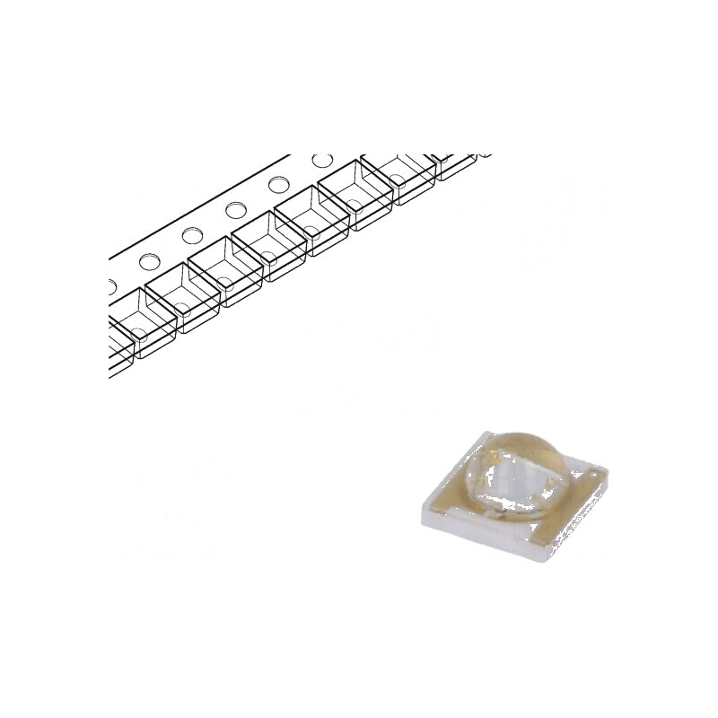 LED 3535 Convex 120° 1W 2,8÷3,4VDC - Dimensiuni 3,45x3,45x1,95mm | Electronic-mag.ro | Componente Electronice LED 3535 Convex 120° 1W 2,8÷3,4VDC - Dimensiuni 3,45x3,45x1,95mm | Electronic-mag.ro | Componente Electronice