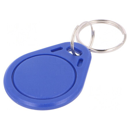 Breloc RFID plastic albastru 13,56MHz ISO/IEC14443-3-A | Electronic-mag.ro | Componente Electronice