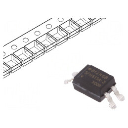 Optocuplor SMD cu 1 Canal, Ieșire Tranzistori, Izolație 5,3kV, Tensiune Uce 70V | Electronic-mag.ro | Componente Electronice